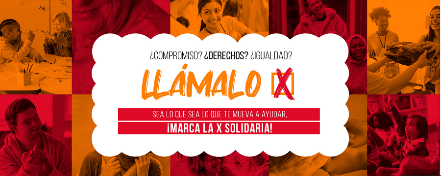 En tu declaración de la Renta, marca la X Solidaria